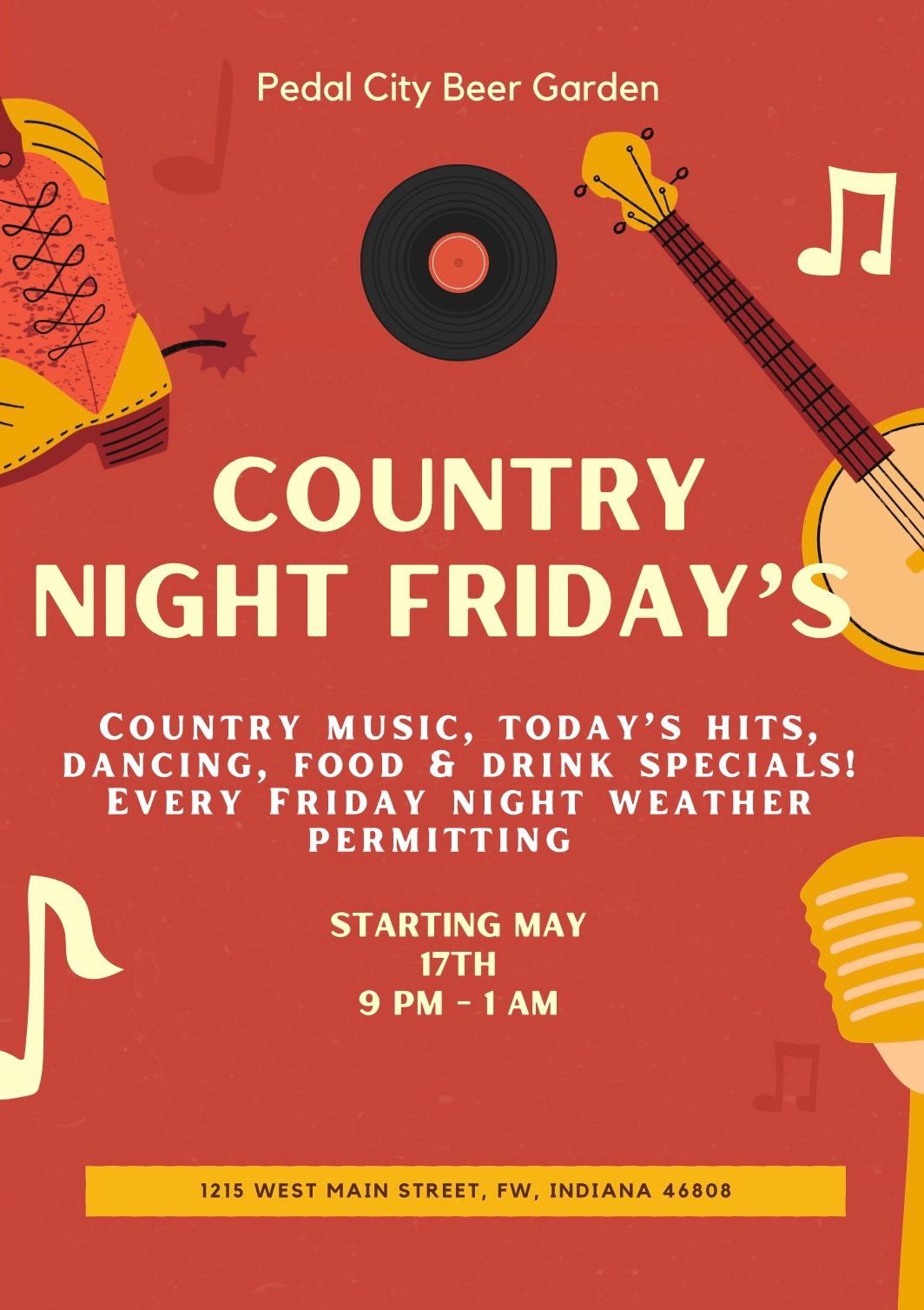 Country Night's On The Patio