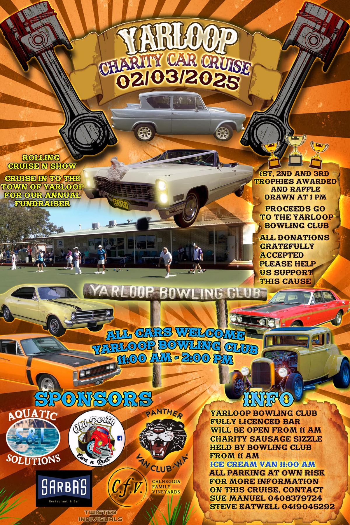 YARLOOP CHARITY CAR CRUISE 02\/03\/2025