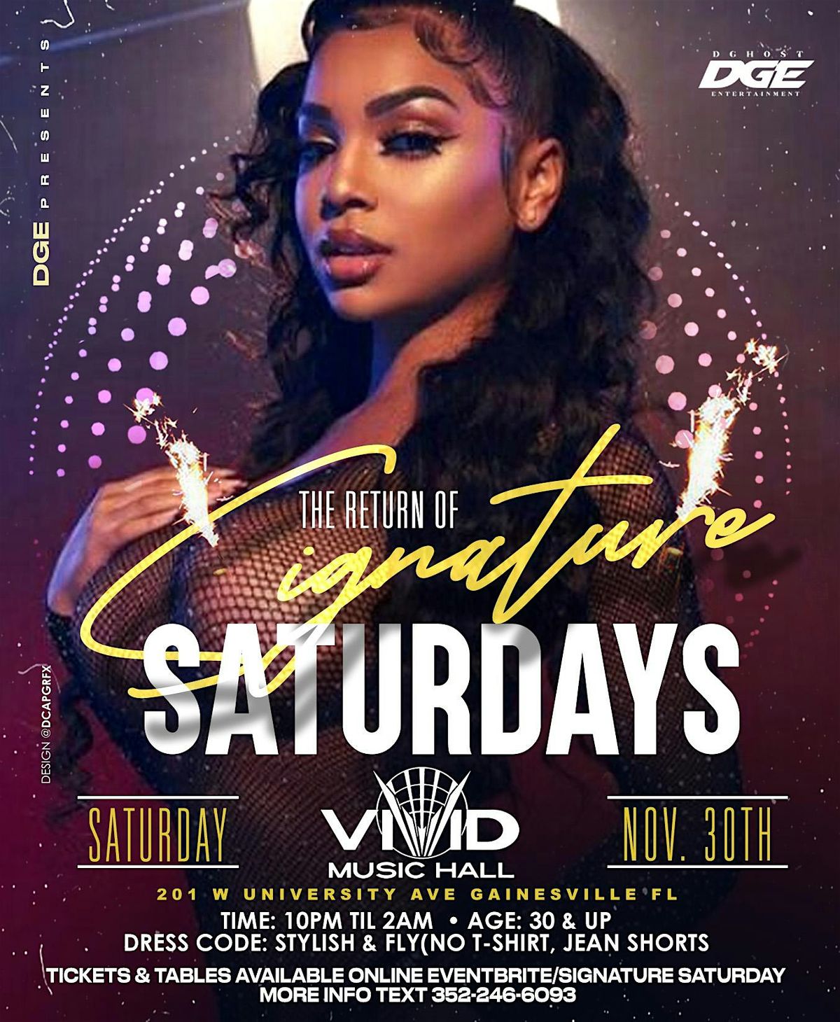 Signature Saturday at Vivid Music Hall