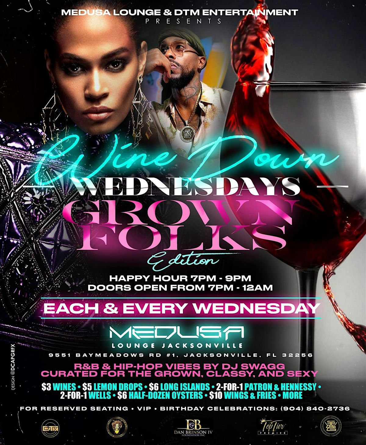 Wine Down Wednesdays: Grown Folks Edition at Medusa Lounge!