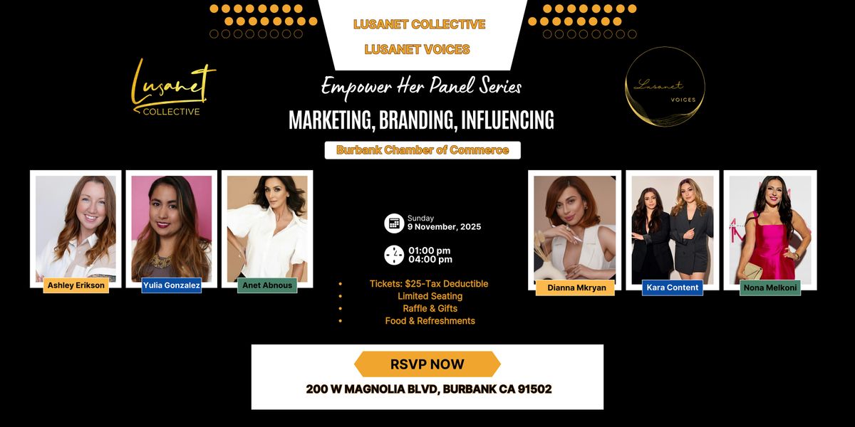 Empower Her: Marketing, Branding & Influence discussion