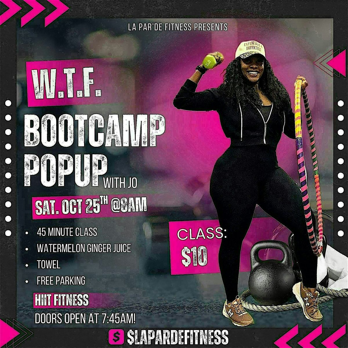 WTF Bootcamp POPUP