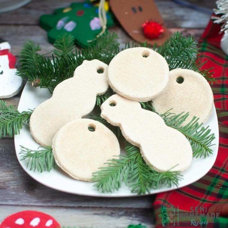 Decorate Salt Dough Ornaments 