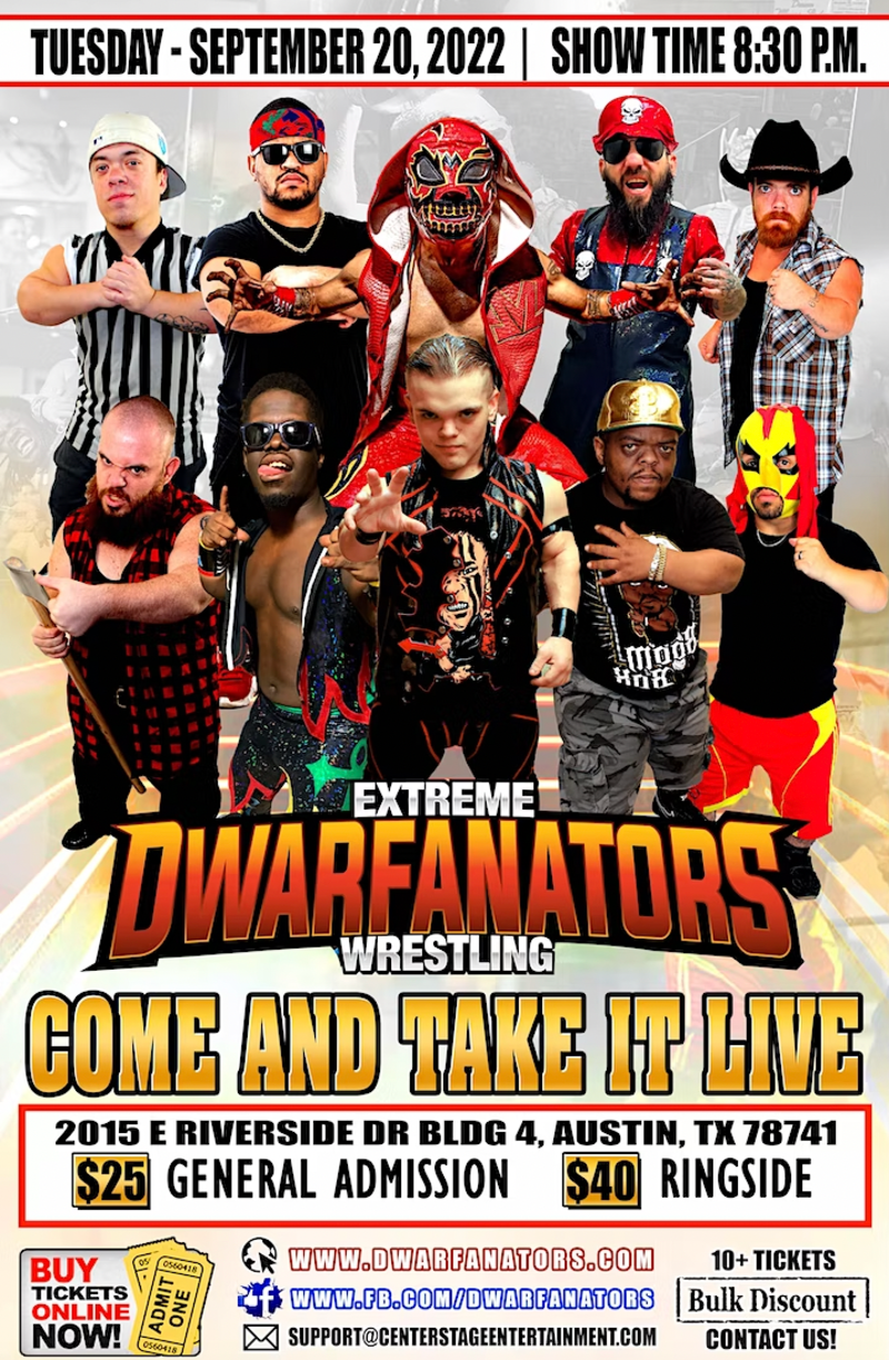 Extreme Midget Wrestling (18+ Event)