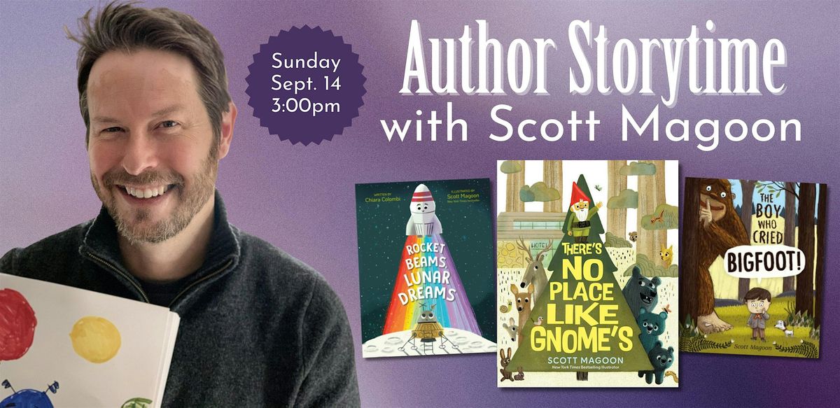 Author Storytime with Scott Magoon