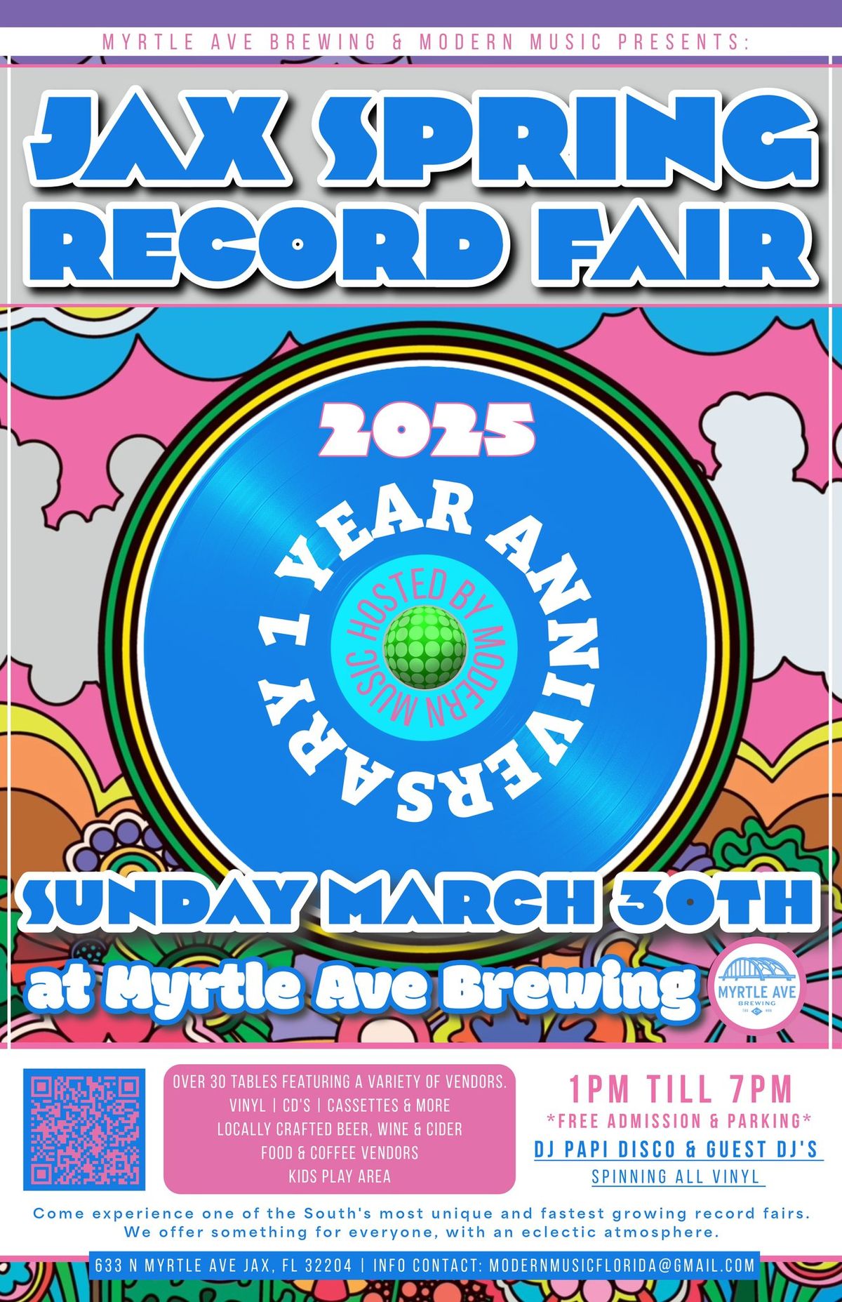 JAX SPRING RECORD FAIR 2025 | One Year Anniversary! 