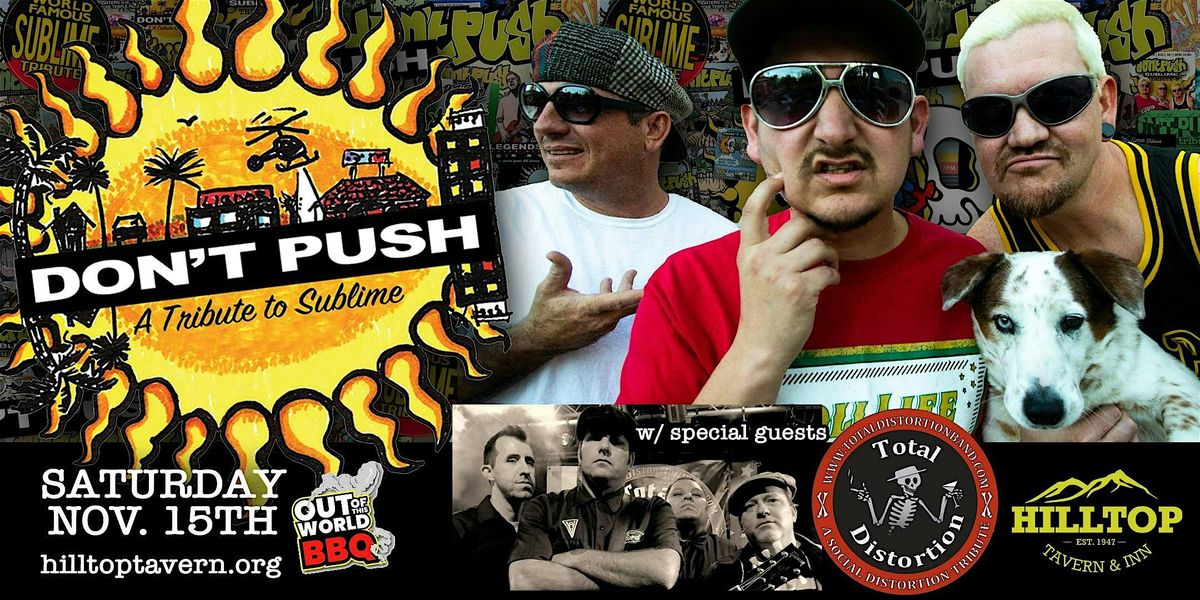 Don't Push Party on the Patio