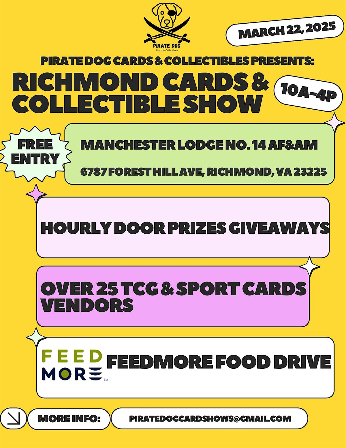 Richmond Cards & Collectibles Show (Forest Hill)