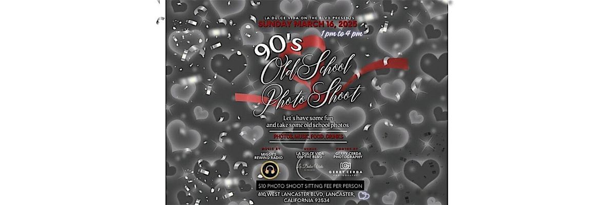 90\u2019s Old School Photo Shoot Event