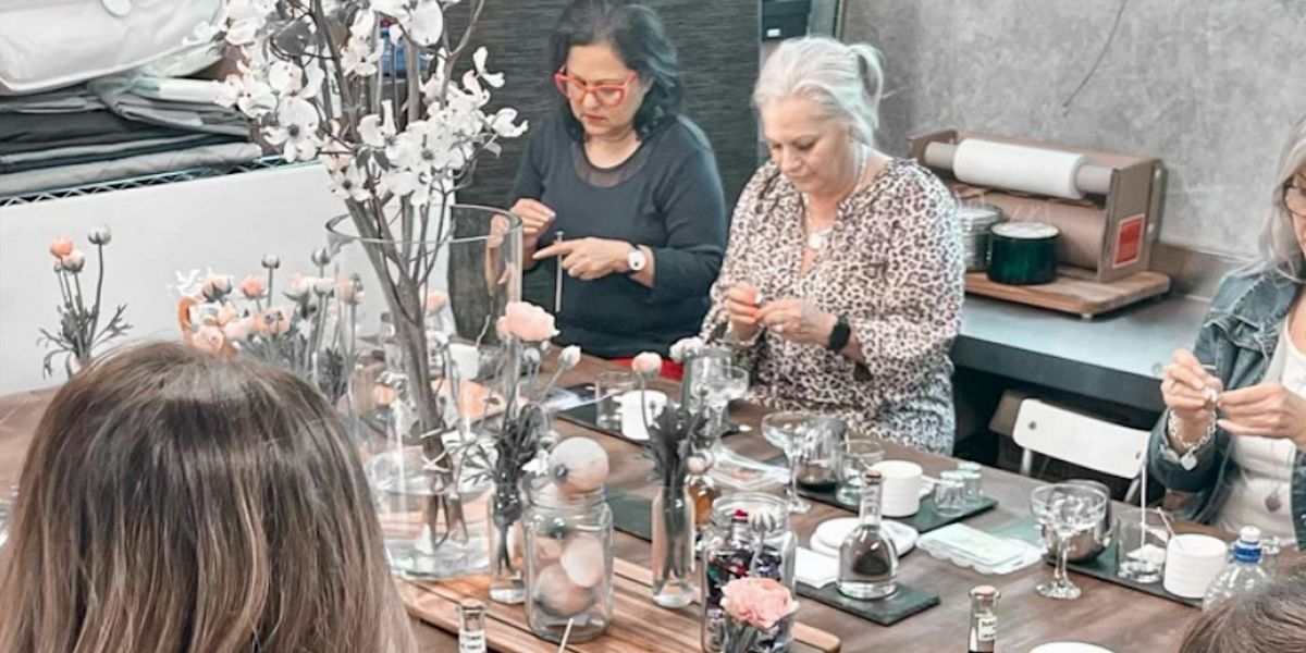 WAX & WINE: Candle Making Workshop