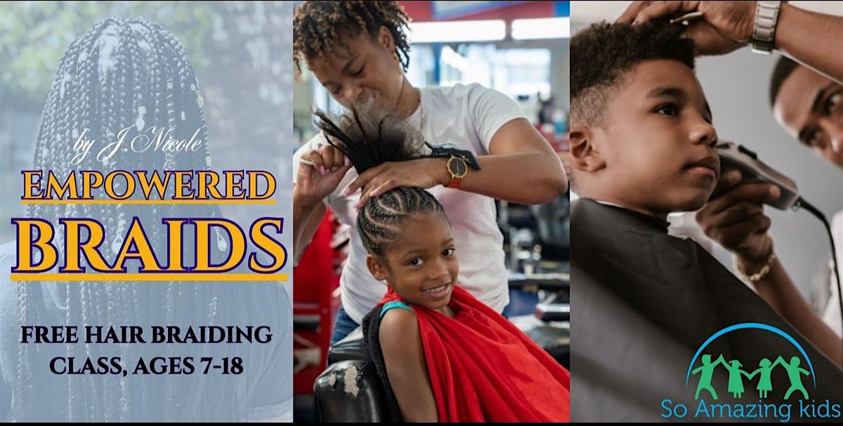 Children Braiding Class