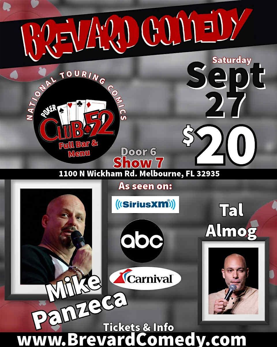 Brevardcomedy at Club 52 with Michael Panzeca and Tal Almog!