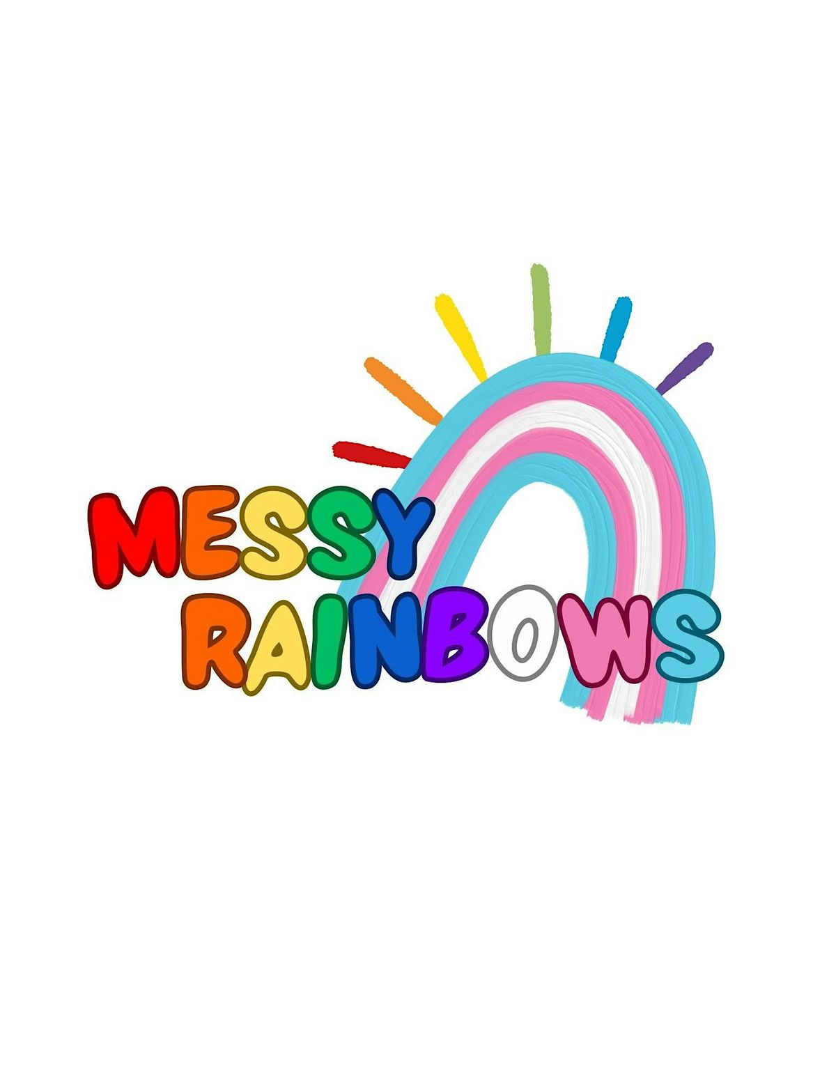 Messy Rainbows Sensory Play