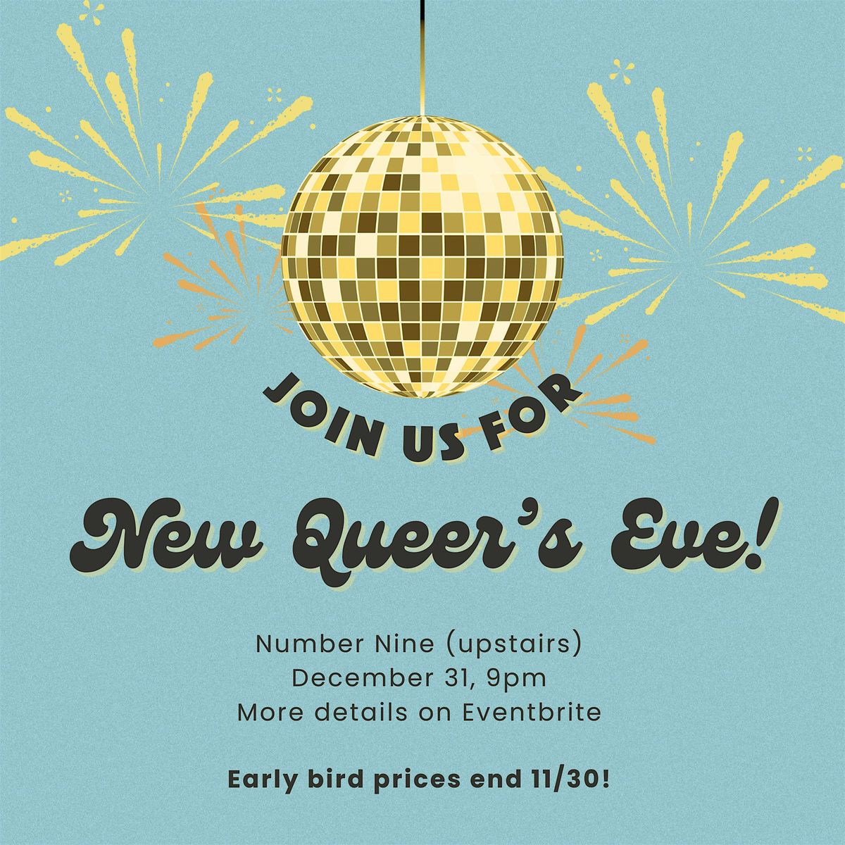 DCGG+ Presents: NEW QUEER'S EVE 2024!