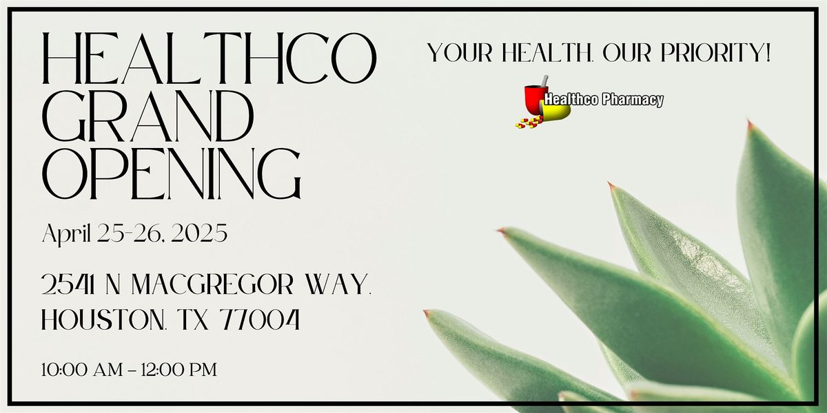 Healthco Ph*rm*cy Grand Opening