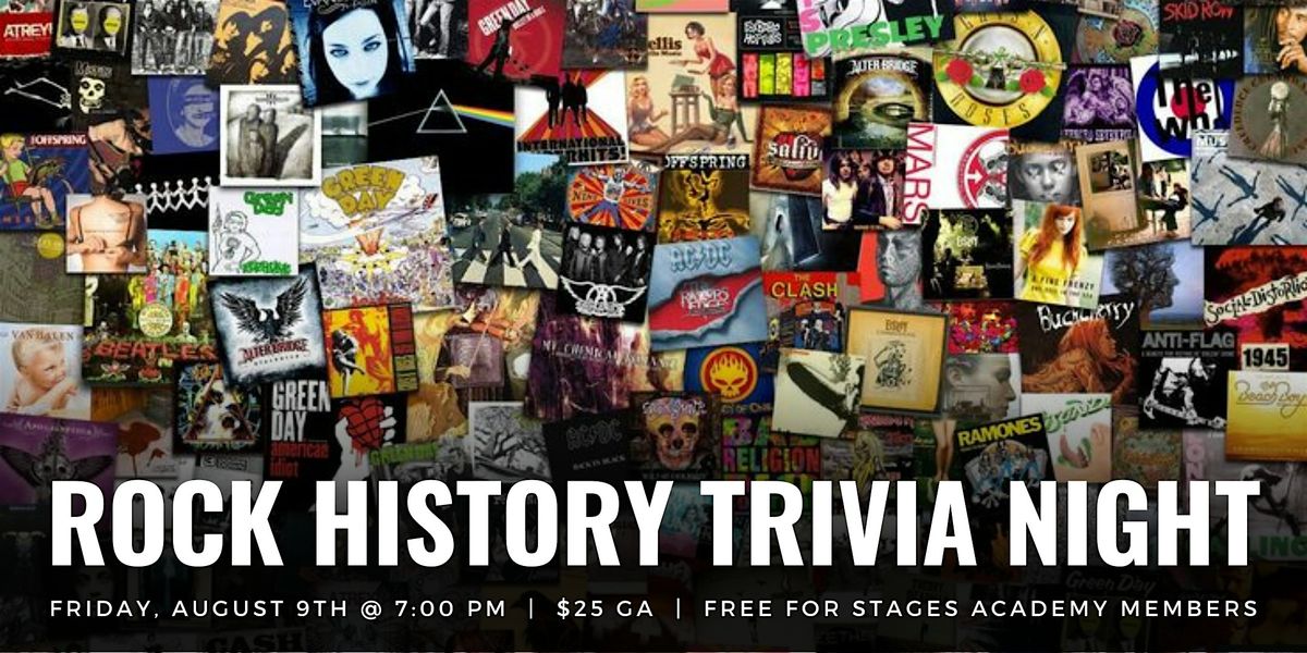 Rock History Trivia Night