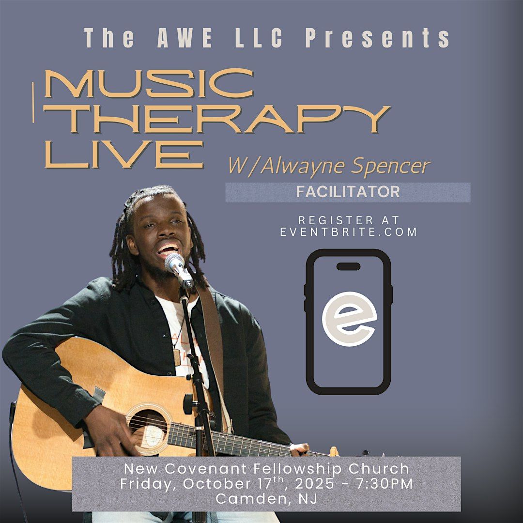Music Therapy Live W\/ Alwayne Spencer