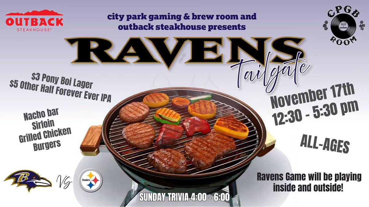 Ravens Tailgate Party with Outback Steakhouse