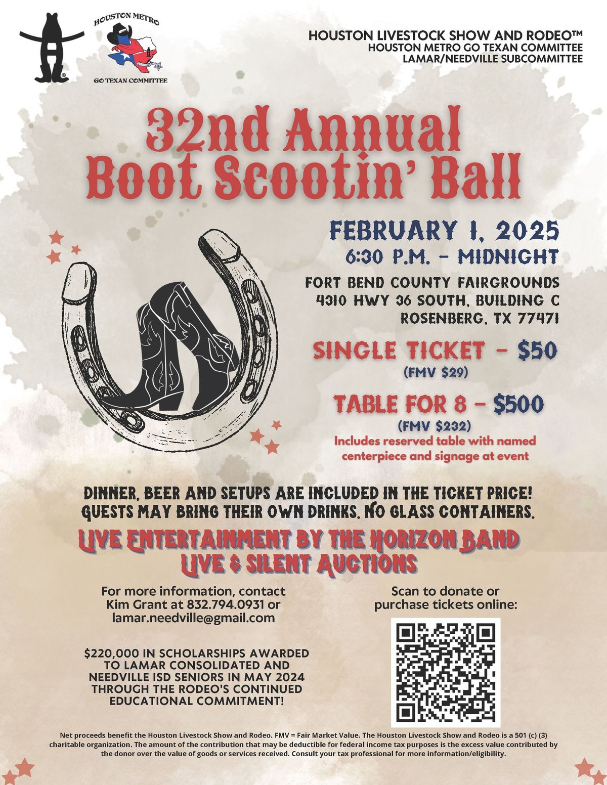 Boot Scootin' Ball by Lamar\/Needville HMGT