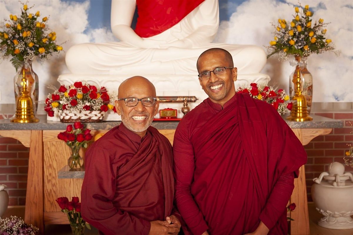 Monthly Guided Meditation with Bhante Sujatha and Bhante Rahula