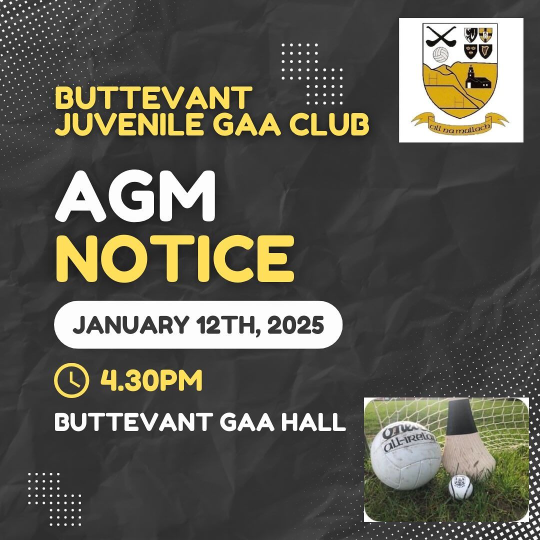 Buttevant Juvenile GAA Club AGM