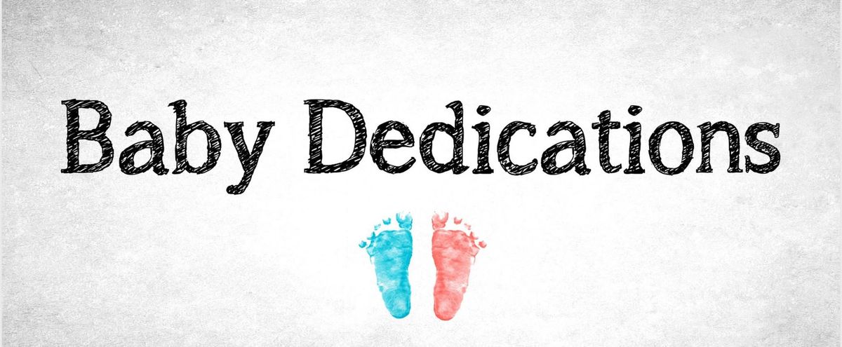 Baby Dedications on Mother's Day 