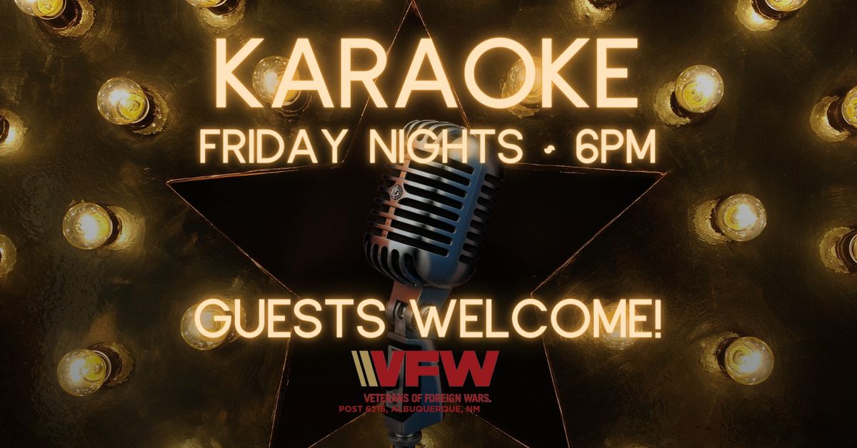 Finally Friday Karaoke! 