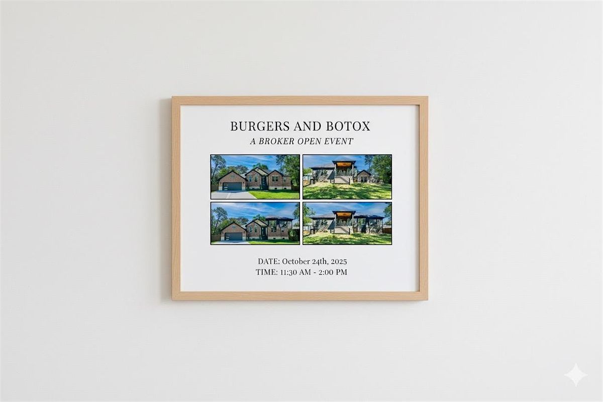 Brokers Open present Burgers & Botox  \u2728