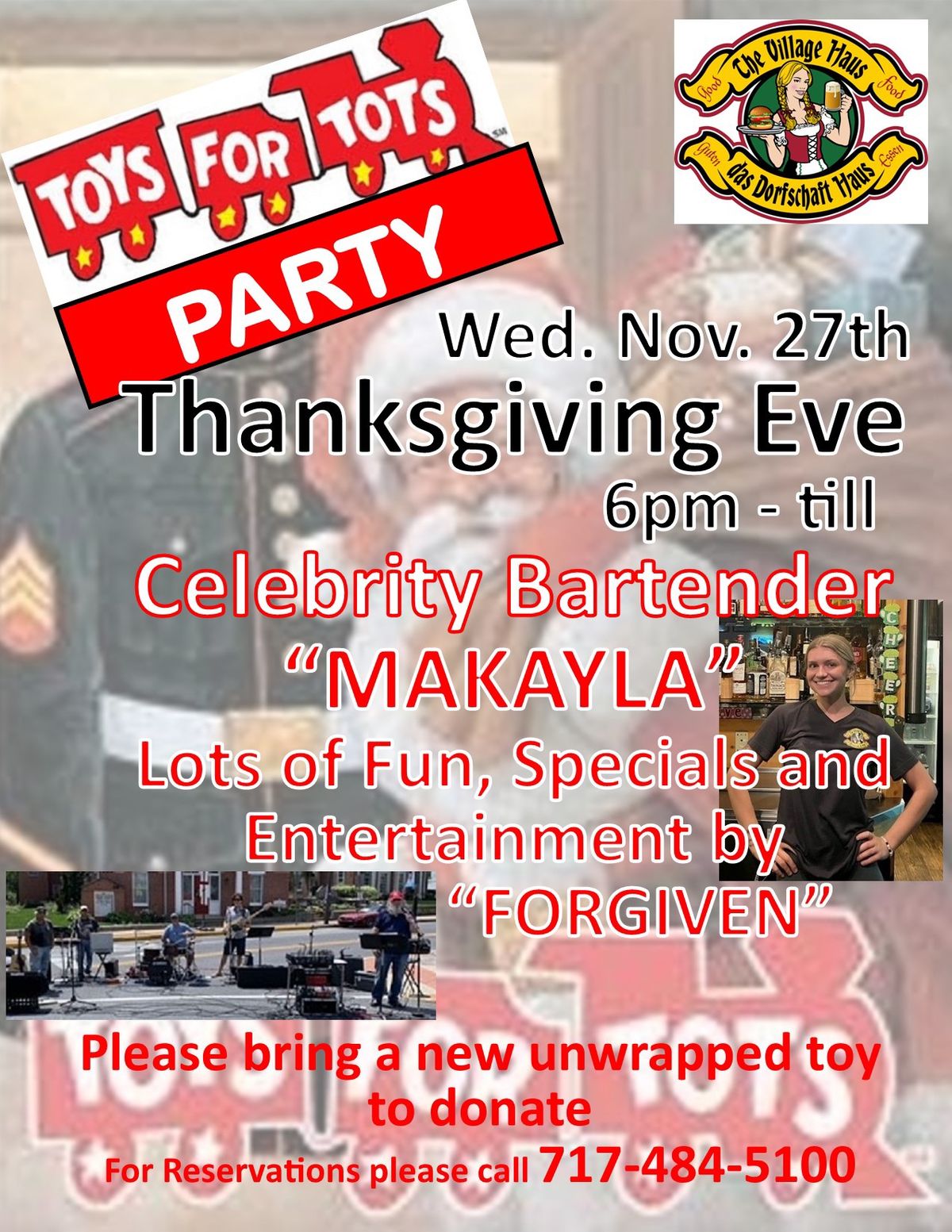 Toys for Tots Party