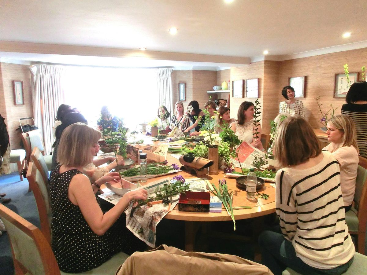 Ikebana (Japanese Floral Art) Trial Class in Ealing London
