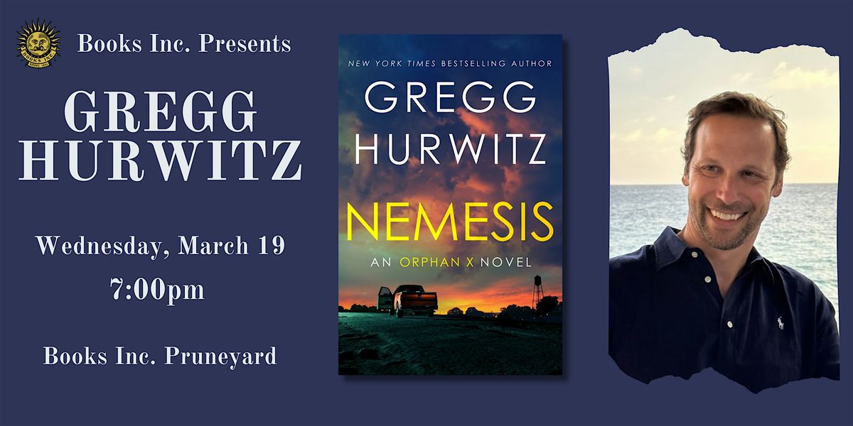 GREGG HURWITZ at Books Inc. Pruneyard