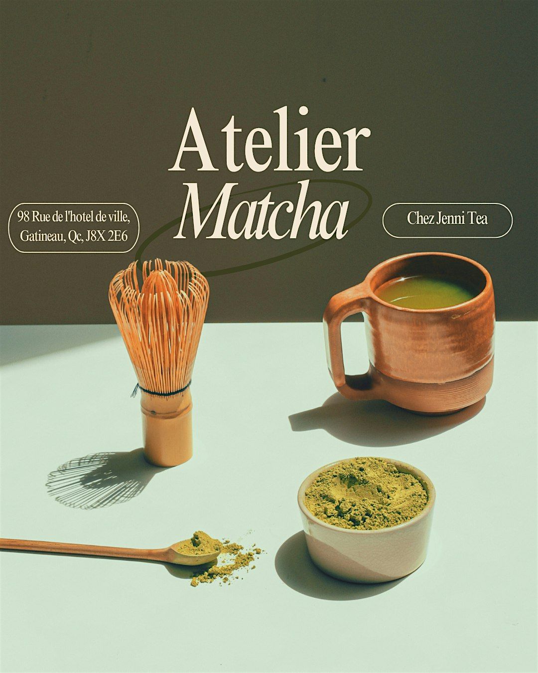 Atelier Matcha Chez Jenni Tea