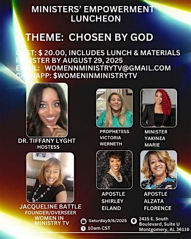 Chosen By God\/Ministers Empowerment Luncheon