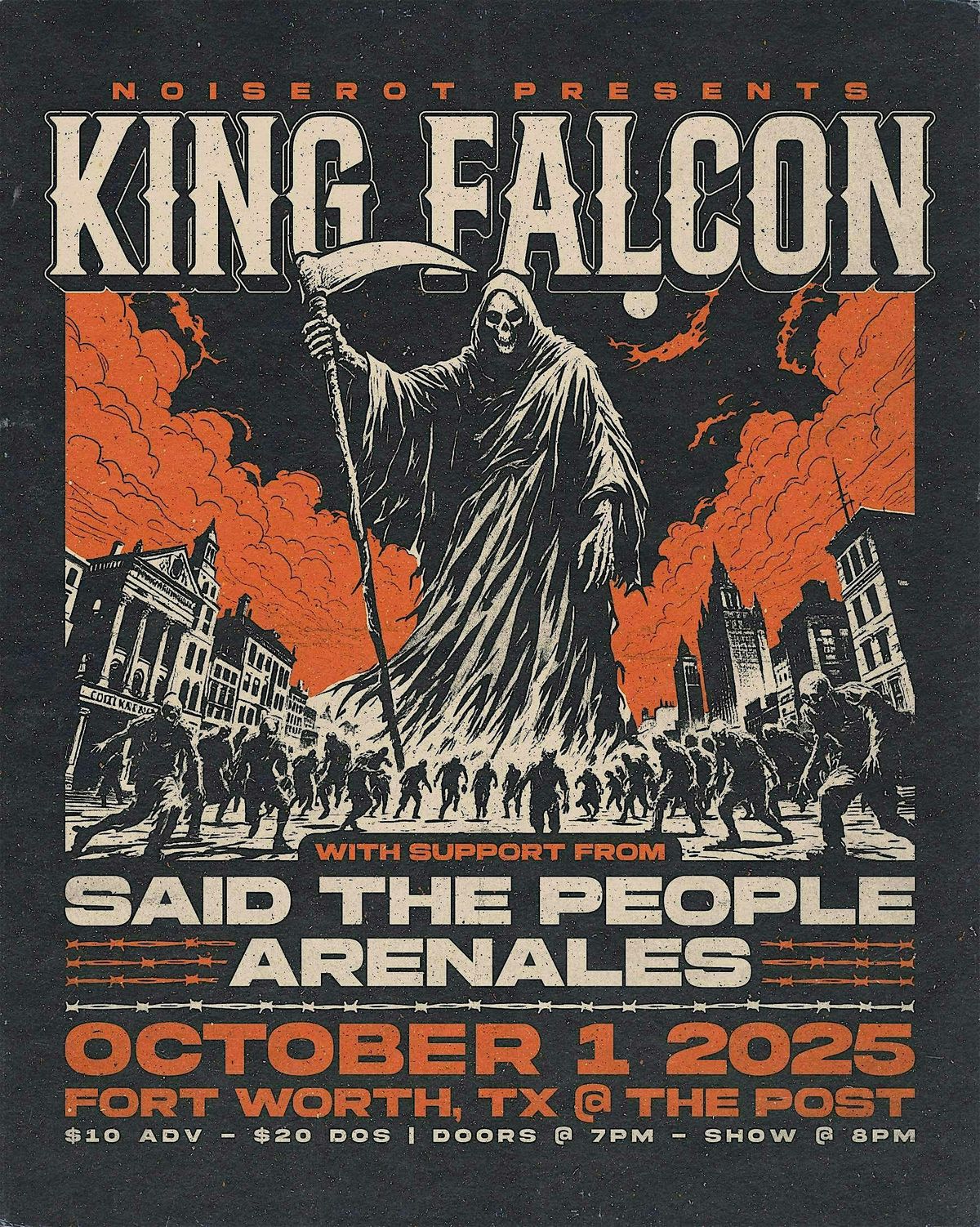 NoiseROT Presents: King Falcon @ The Post [10\/1]