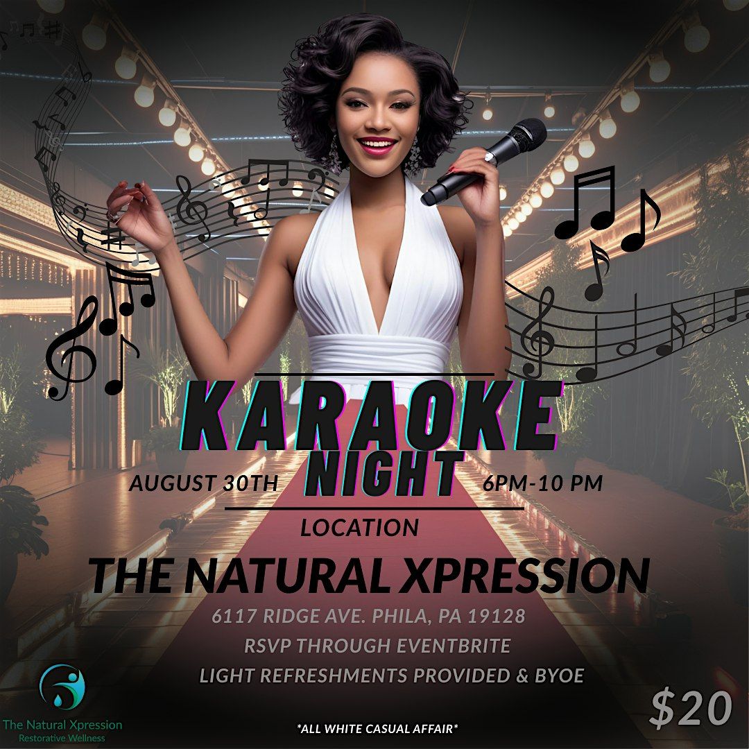 All White Karaoke Night