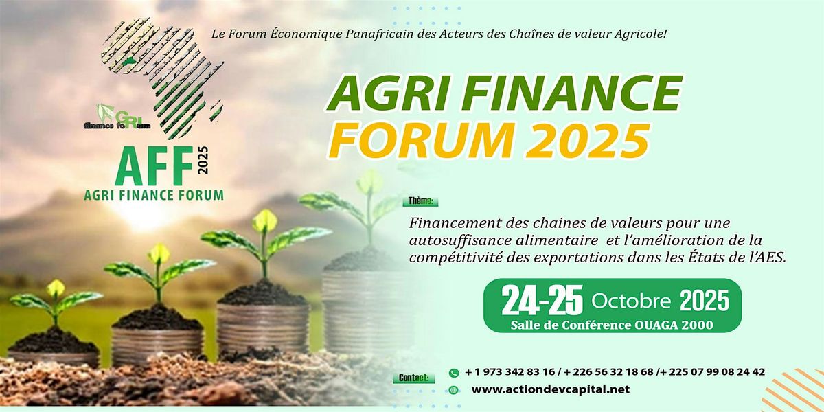 AGRI FINANCE FORUM 2025