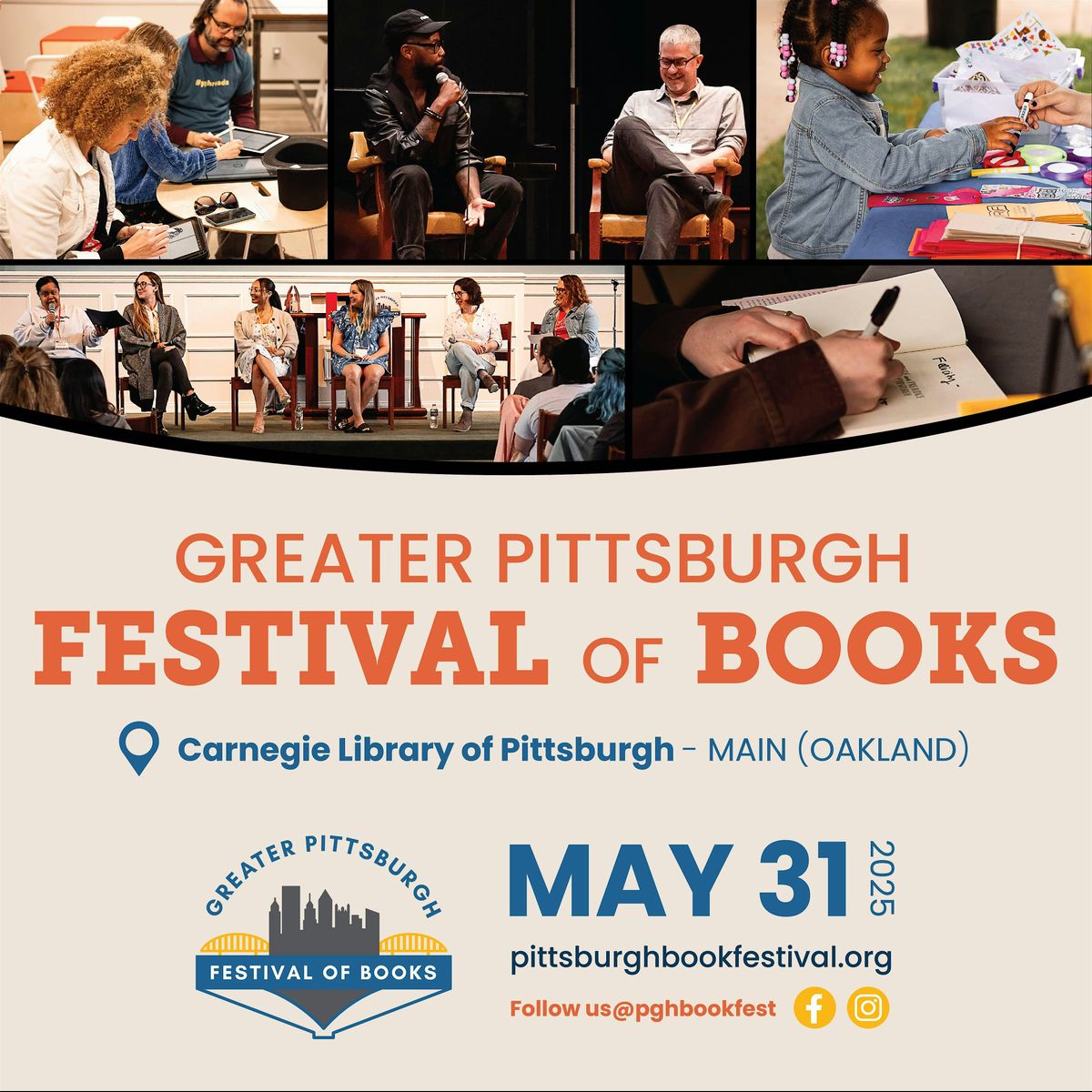 2025 Greater Pittsburgh Festival of Books