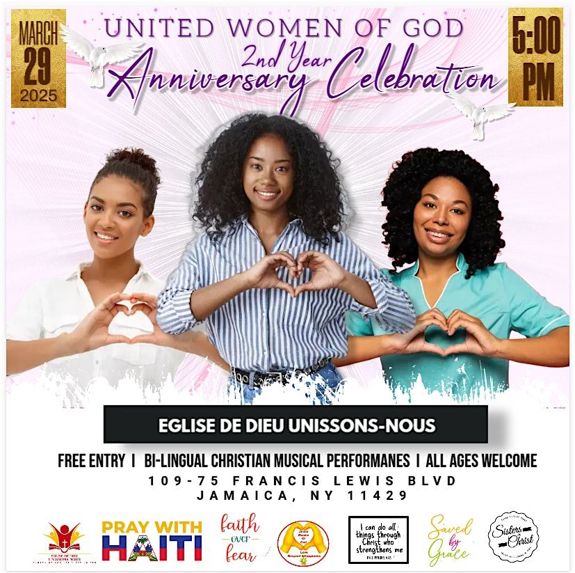 HAITIAN UNITED WOMEN OF GOD 2ND YEAR ANNIVERSARY CELEBRATION