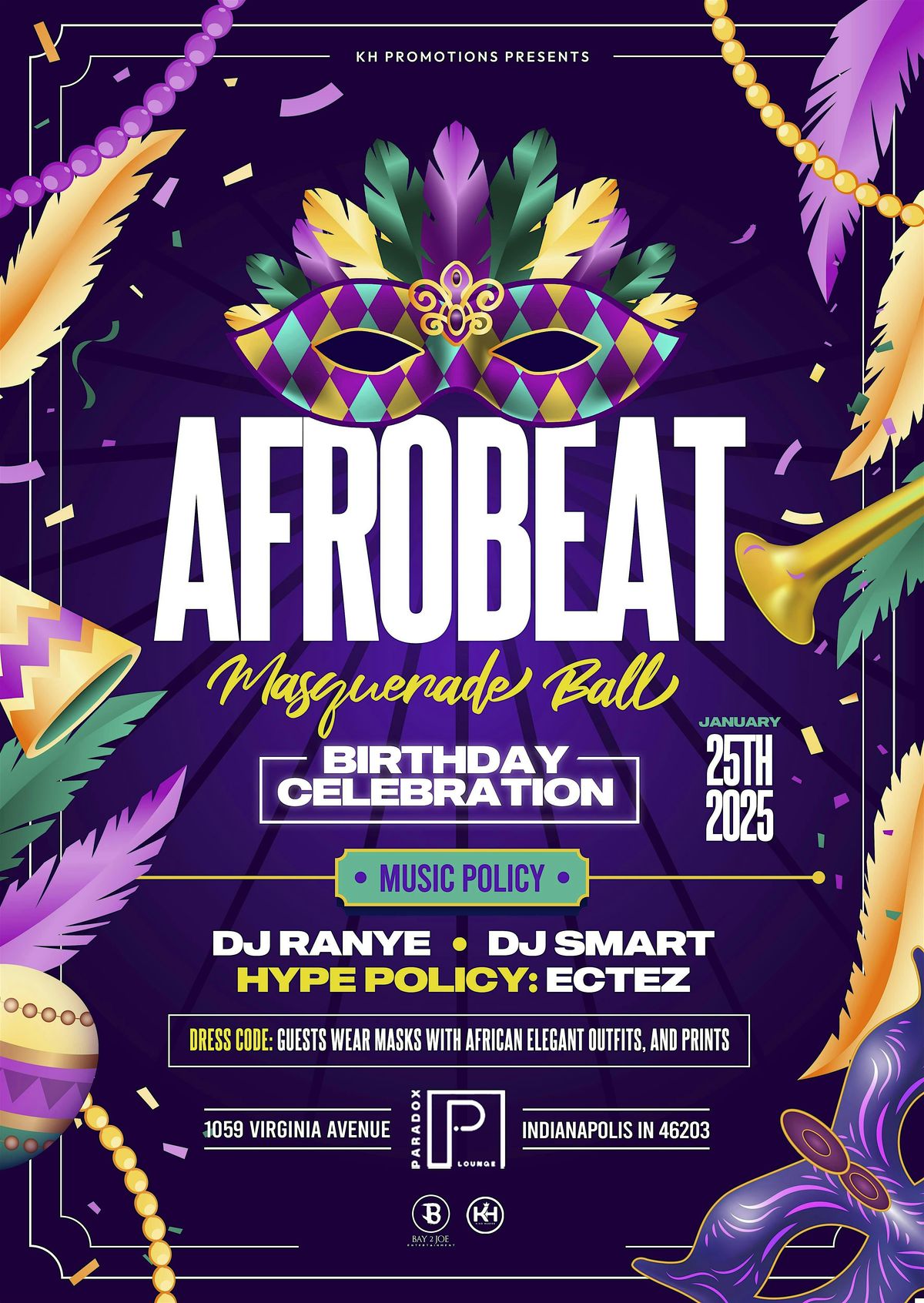 Afrobeat Masquerade Ball