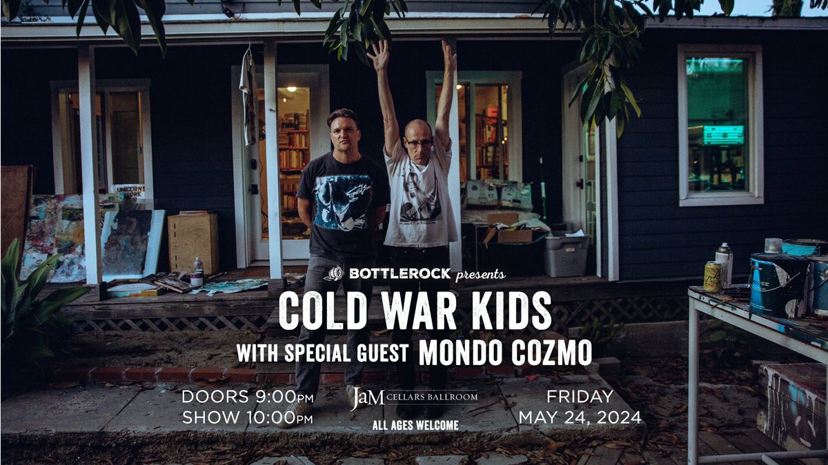 Cold War Kids, Mondo Cozmo at Bottle Rock After Dark