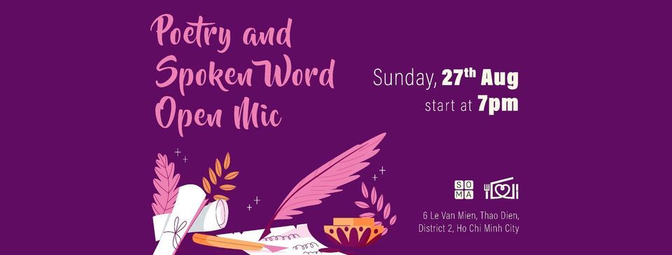 SOMA - POETRY AND SPOKEN WORD OPEN MIC Vol.4