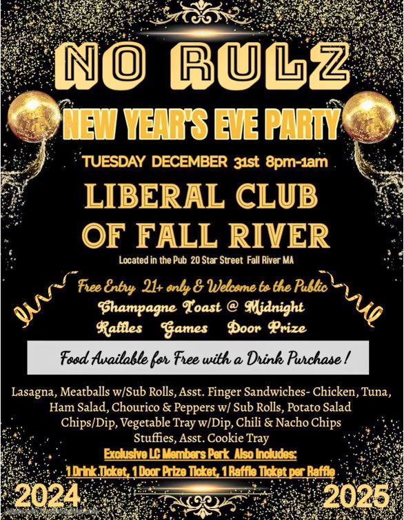 NYE Party w\/ NO RULZ