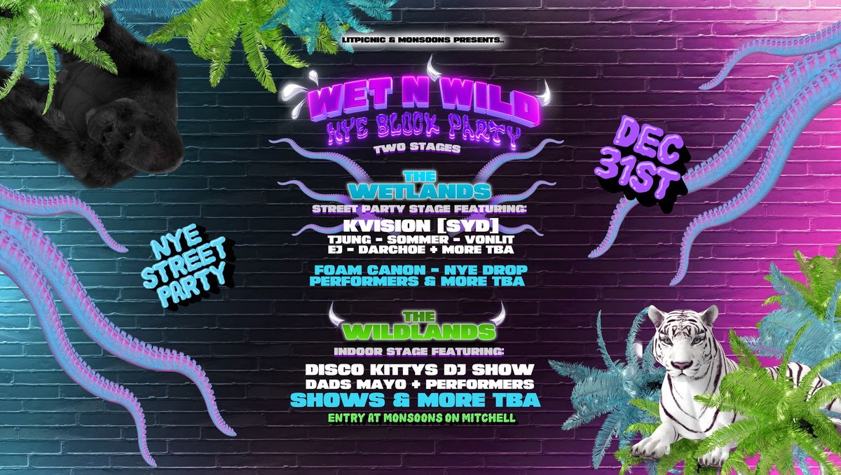 Wet and Wild NYE Block Party