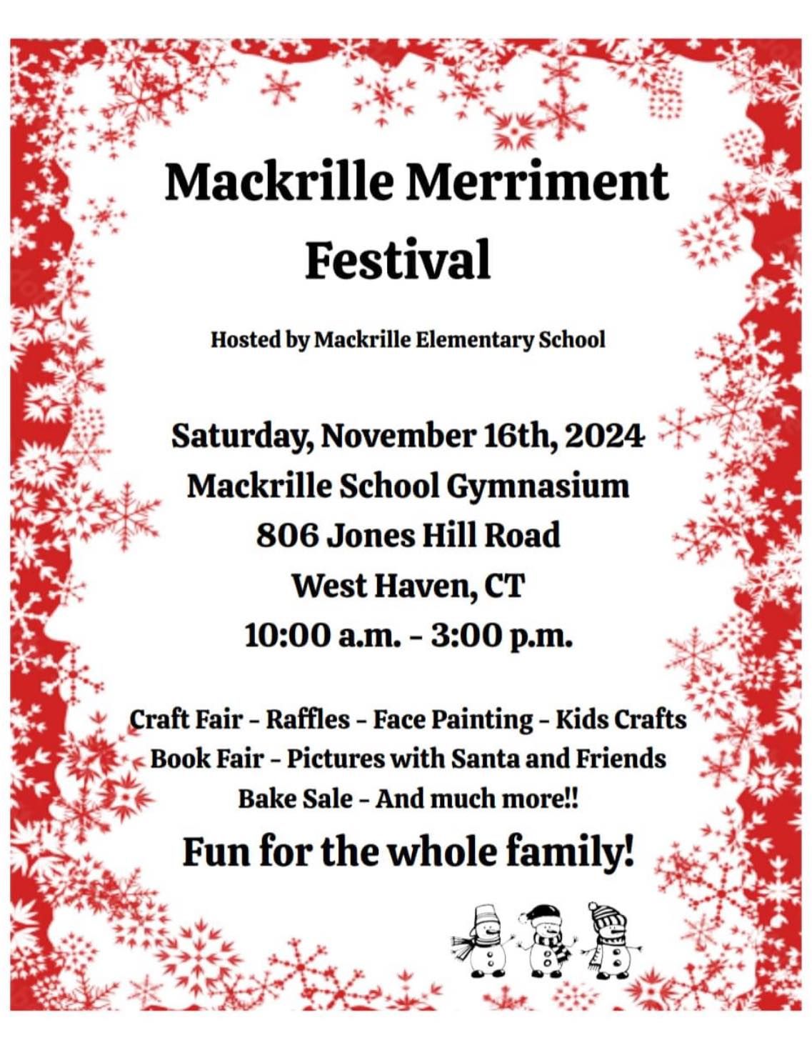 Mackrille Merriment Festival 