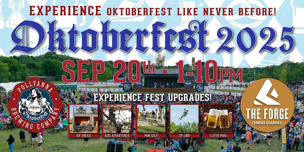 2025 Pollyanna Oktoberfest at The Forge: Lemont Quarries