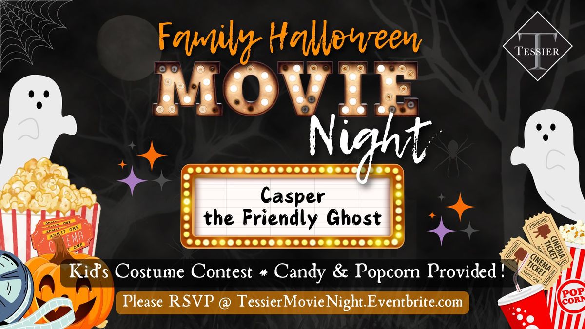 Family Halloween Outdoor Movie Night: Casper