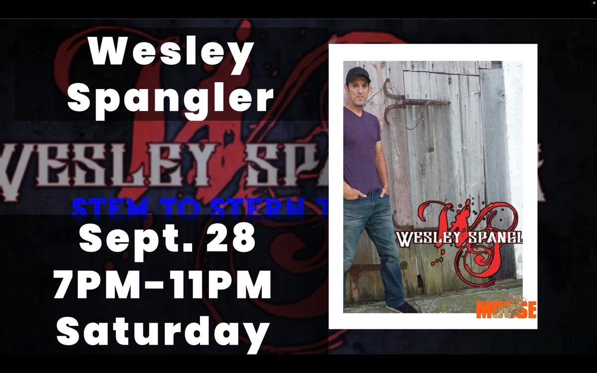 Wesley Spangler Live at the McSherrystown Moose Sept 28