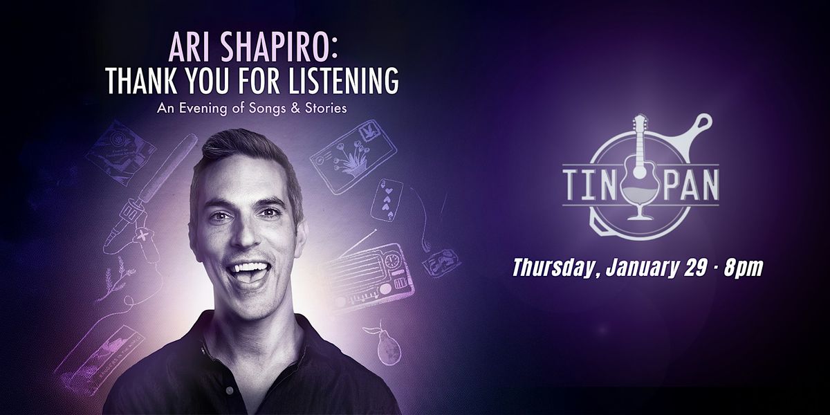 Ari Shapiro: Thank You For Listening