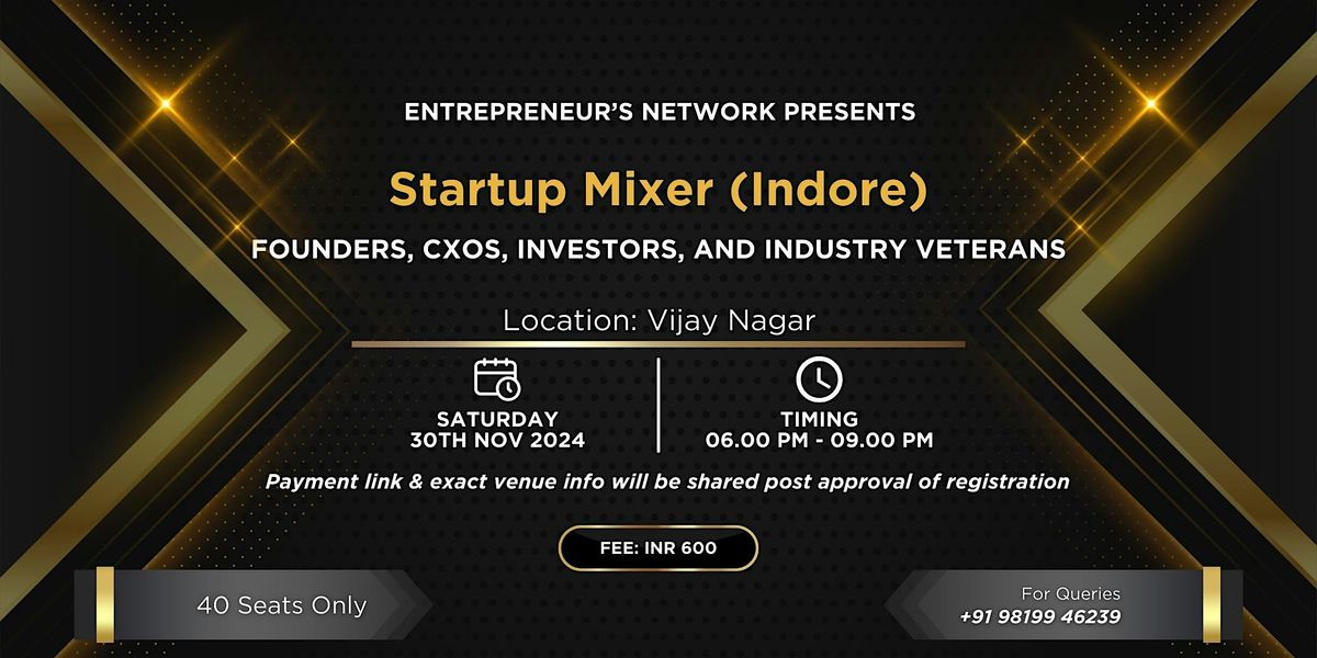 Startup Mixer (Indore)