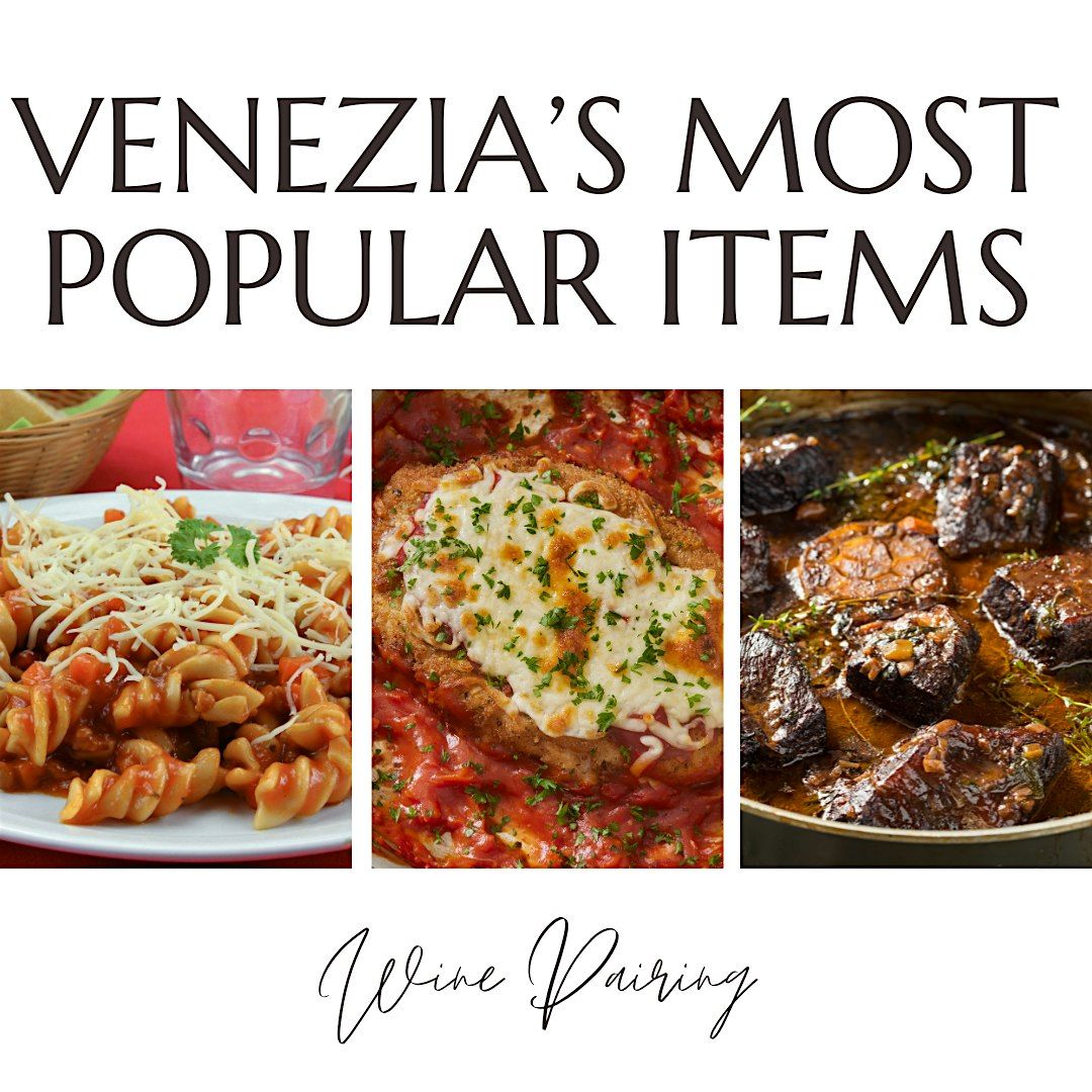 Venezia's Most Popular Items Pairing